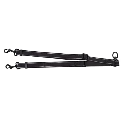 Doppel -Hund -Leine für Zwei Hunde, Doppelhund Leine Stoßdämpferung Reflektierender Bungee 360 Grad Dual Dog Walking Training Einziehbare Hundeleine für Zwei Hunde, Schwarz, Schwarz Doppel -Hund -Leine für Zwei Hunde, Doppelhund Leine Stoßdämpferung Reflektierender Bungee 360 Grad Dual Dog Walking Training Einziehbare Hundeleine für Zwei Hunde, Schwarz, Schwarz von Yinhing