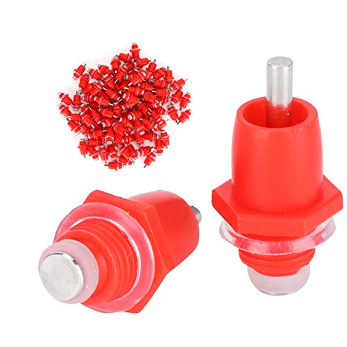 Hühnerwassernippel, Hühnerwarzen Wasserer Hähnchenwater Nippel 100pcs Automatische Trinkschale Wasserer Trinker Wasserdüse Geflügel Wasserer für Hühnchen, Enten Wachtel, Geflügel Hühnerwassernippel, Hühnerwarzen Wasserer Hähnchenwater Nippel 100pcs Automatische Trinkschale Wasserer Trinker Wasserdüse Geflügel Wasserer für Hühnchen, Enten Wachtel, Geflügel von Yinhing