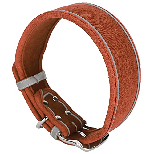 Hundehalsbänder Nutzen Leine, Hundehalsband für Große Hundehundhundkragen mit D -Ringen Atmungsaktiv (#9) von Yinhing