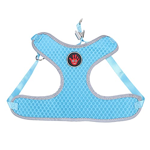 Hundekabelbaum, Hundekabelbaum Mittelgroßer Hund Polyester Atmungsaktivem Maschenweste Haustier -Brustgurt Gurt Zieh Traktion Leine Seilgeschirr und Leine für Kleine, Mittlere Hunde, Katzen (S) von Yinhing