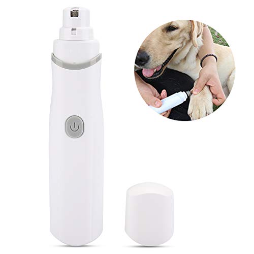 Hundenagelschleife, Hundezehennagel Mühle Ruhige Welpe Pflegewerkzeug Haustier Hunde Katzenkrallen Nagel Hundenagel Trimmer Elektrische Mühle für Kleine Mittelgroße Hunde Katzen, 5,9x1.6x1.2in (GREY) Hundenagelschleife, Hundezehennagel Mühle Ruhige Welpe Pflegewerkzeug Haustier Hunde Katzenkrallen Nagel Hundenagel Trimmer Elektrische Mühle für Kleine Mittelgroße Hunde Katzen, 5,9x1.6x1.2in (GREY) von Yinhing