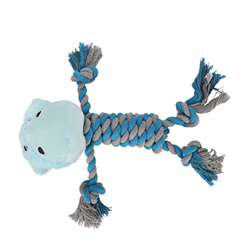 Hundespielzeug für Aggressive Kauen, Unzerstörbares Hund Spielzeug Lindern Angst 3D Hund Molar Spielzeug Plüsch Hundespielzeug Quietschendes Hund Spielzeug für Welpen, Kleine, Mittlere, Große Hunde von Yinhing