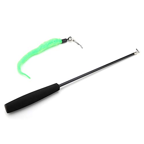 Katzenstab Spielzeug, Katzenfischerei Stangen Spielzeug High Elastic Retracted Teaser Draht Chaser Zauberstab Katze Kätzchen Haustier Spiel Interaktive Spielzeugkatze für Innenkatzen Zum Training Katzenstab Spielzeug, Katzenfischerei Stangen Spielzeug High Elastic Retracted Teaser Draht Chaser Zauberstab Katze Kätzchen Haustier Spiel Interaktive Spielzeugkatze für Innenkatzen Zum Training von Yinhing