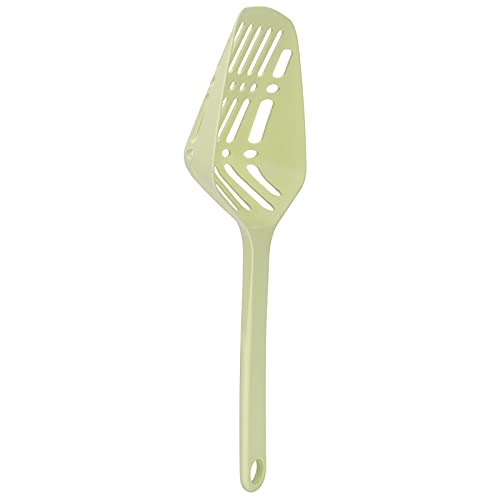 Katzenstrauder -Schaufel, Müll Schaufel Großer Katzenstreu Scoop Reinigung Werkzeug mit Rückenhaken Kunststoffstreu Sifter Scoop Pooper Haustier Vorräte für Katzen, 13,4x4,7in (Green) von Yinhing