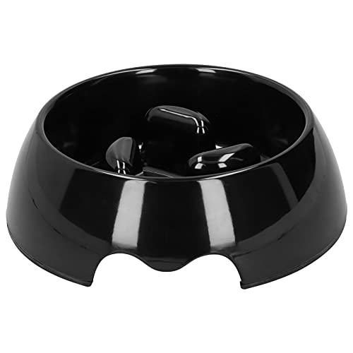 Langsame Feeder Hundeschalen, Hundeschalen Interaktive Fütterung Langsamer Es Sich (Black) von Yinhing