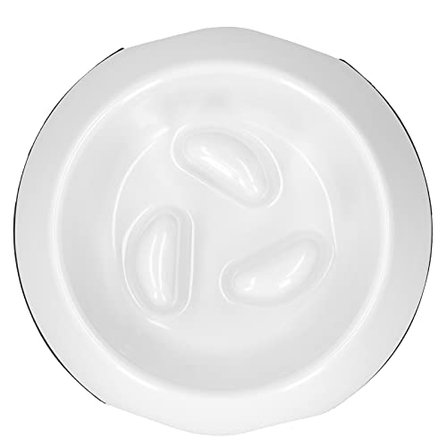 Langsame Feeder Hundeschalen, Hundeschalen Interaktive Fütterung Langsamer Es Sich (White) von Yinhing