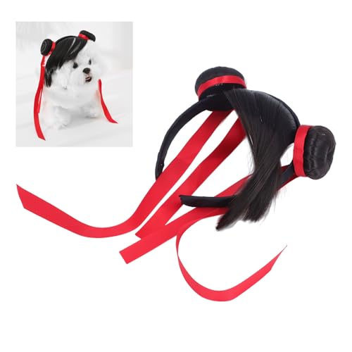 Lustige Katzenperücke, Festliche Hunde-Kopfbedeckung für Halloween-Weihnachtsfeiern, Weiche und Stabile Nylonfaser-Perücke, Haustierprodukte Lustige Katzenperücke, Festliche Hunde-Kopfbedeckung für Halloween-Weihnachtsfeiern, Weiche und Stabile Nylonfaser-Perücke, Haustierprodukte von Yinhing
