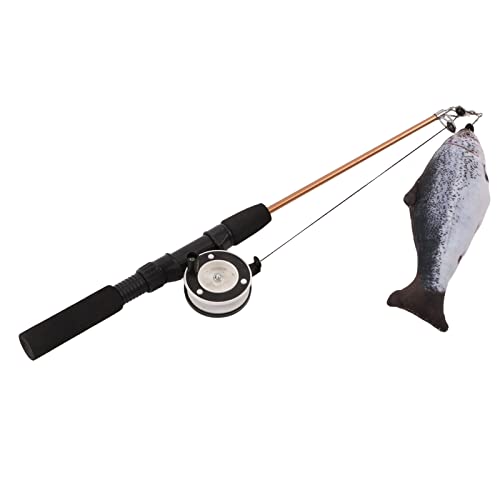 Yinhing Cat Fishing Pole Spielzeug, Katzenstab Spielzeug Interaktive Fischereistange mit Simulation Fisch Versenkbarer Katzen Teaser Zauberstab Übungskatze Katze für Innenkatzen für Katzen und Yinhing Cat Fishing Pole Spielzeug, Katzenstab Spielzeug Interaktive Fischereistange mit Simulation Fisch Versenkbarer Katzen Teaser Zauberstab Übungskatze Katze für Innenkatzen für Katzen und von Yinhing