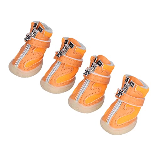 Yinhing Hunde Regenstiefel, Hund Schuhe Großgröße Hunde Nicht -Slip -Hundestiefel Atmungsaktiv (Typ 5 (8,3 x 8,3 x 3,5 Zoll)) von Yinhing