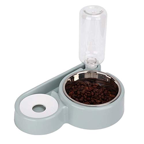 Yinhing Katzenfutter und Wasserschüssel Set, Katzenschalen für Innenkatzen Edelstahl Automatische Haustier -Feeder -Doppelschalen Wasserspender Welpen Wasserspender für Kleine Hunde, Welpen, Katzen Yinhing Katzenfutter und Wasserschüssel Set, Katzenschalen für Innenkatzen Edelstahl Automatische Haustier -Feeder -Doppelschalen Wasserspender Welpen Wasserspender für Kleine Hunde, Welpen, Katzen von Yinhing