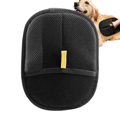 Yiohejy 2 Stücke Tierhaarentferner Handschuh, Doppelseitige Haustierpflegehandschuhe, Multifunktionale Haustier Haarentferner Handschuhe, Haustierpflegehandschuhe Für Waschen, Pflege von Yiohejy