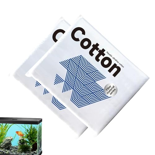 Yiohejy Aquarium-Polierfilter-Pad – Wasserpolierpads für Aquariumfilter – wiederverwendbares Haustierbehälter-Zubehör für Teiche und Aquarien im Freien von Yiohejy