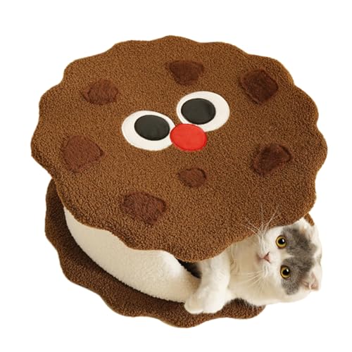 Yiohejy Cat Cave,Cookie Design Kleine Hundehütte | Abnehmbar Waschbar Warm Kuschelig Nest Für Kleine Haustiere Kätzchen Welpe Innenraum Wohnung Zuhause Spielen Yiohejy Cat Cave,Cookie Design Kleine Hundehütte | Abnehmbar Waschbar Warm Kuschelig Nest Für Kleine Haustiere Kätzchen Welpe Innenraum Wohnung Zuhause Spielen von Yiohejy