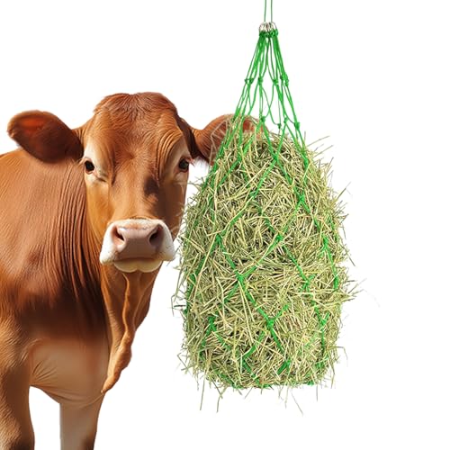 Yiohejy Heunetz Für - Heuraufe | Aufhängbarer Netzbeutel Für Fütterung Und Lagerung Von n Und Nutztieren Yiohejy Heunetz Für - Heuraufe | Aufhängbarer Netzbeutel Für Fütterung Und Lagerung Von n Und Nutztieren von Yiohejy