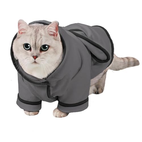 Yiohejy Hundemantel für nach dem Baden – Katzen-Bademantel mit Kapuze, super saugfähig, warme Hundekleidung, Hundemantel, Badetücher, passend für kleine, mittelgroße und große Hunde und Katzen Yiohejy Hundemantel für nach dem Baden – Katzen-Bademantel mit Kapuze, super saugfähig, warme Hundekleidung, Hundemantel, Badetücher, passend für kleine, mittelgroße und große Hunde und Katzen von Yiohejy
