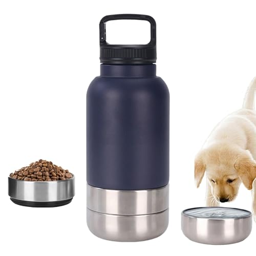 Yiohejy Reise-Hunde-Wasserflasche – Welpen-Wasserflasche zum Spazierengehen, auslaufsicher, 1520 ml, Hundetrinkbecher mit abnehmbarem Napf für , Camping, Reisen, Wohnung Yiohejy Reise-Hunde-Wasserflasche – Welpen-Wasserflasche zum Spazierengehen, auslaufsicher, 1520 ml, Hundetrinkbecher mit abnehmbarem Napf für , Camping, Reisen, Wohnung von Yiohejy