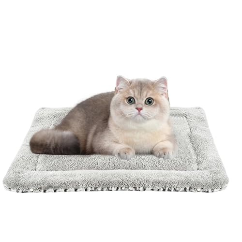 Yiohejy Selbstwärmende Katzendecke - Thermoaktives Pad Für Katzenhäuser Im Außenbereich - Waschbare Decke Für Kleintiere Zu Hause Und Unterwegs Yiohejy Selbstwärmende Katzendecke - Thermoaktives Pad Für Katzenhäuser Im Außenbereich - Waschbare Decke Für Kleintiere Zu Hause Und Unterwegs von Yiohejy