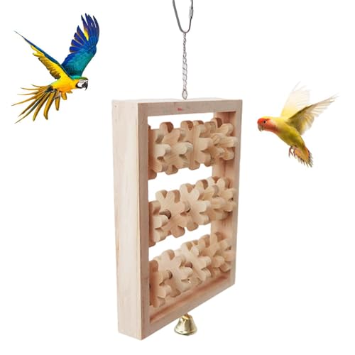 Yiohejy Vogelkauspielzeug, Vogelspielzeug für | Cage Toy Barch Stand,Dekorative natürliche Vogelklettern Kautblock für -Liebesvögel Yiohejy Vogelkauspielzeug, Vogelspielzeug für | Cage Toy Barch Stand,Dekorative natürliche Vogelklettern Kautblock für -Liebesvögel von Yiohejy