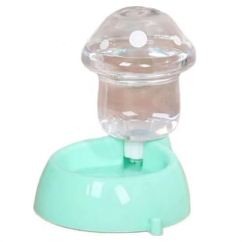 Automatischer Futterspender für Haustiere mit Pilzform für Katzen und Hunde, 500 ml, Nachfüll-Doppel-Futterspender für kleine, mittelgroße Hunde, Haustiere, Welpen, Kätzchen Automatischer Futterspender für Haustiere mit Pilzform für Katzen und Hunde, 500 ml, Nachfüll-Doppel-Futterspender für kleine, mittelgroße Hunde, Haustiere, Welpen, Kätzchen von Yiokii