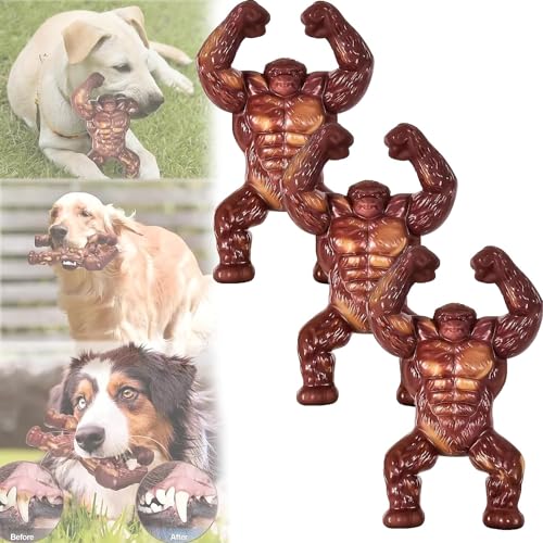 Yiokii Hundespielzeug-Set, aggressives Kauen, unzerstörbar, Nylon, Tierspielzeug, Kauspielzeug, langlebige Knochen aus Nylon und Gummi Yiokii Hundespielzeug-Set, aggressives Kauen, unzerstörbar, Nylon, Tierspielzeug, Kauspielzeug, langlebige Knochen aus Nylon und Gummi von Yiokii