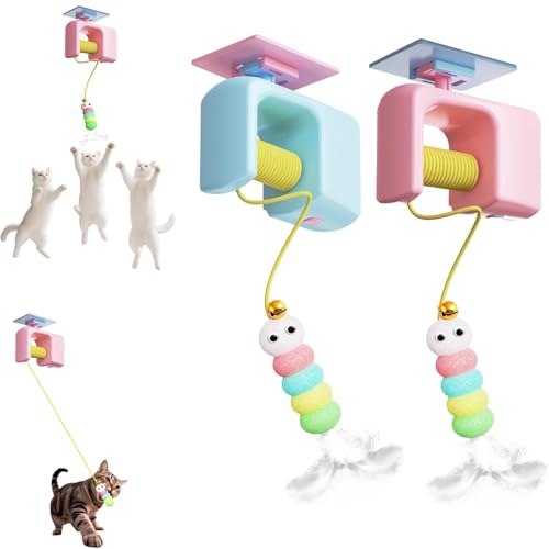 Deckenkatzen-Teaser, interaktives Feder-Katzenspielzeug, intelligenter Auto-Bounce Katzen-Zauberstab, wiederaufladbares elektrisches Katzenspielzeug mit selbstklebendem Saugnapf, kaufestes Design für Deckenkatzen-Teaser, interaktives Feder-Katzenspielzeug, intelligenter Auto-Bounce Katzen-Zauberstab, wiederaufladbares elektrisches Katzenspielzeug mit selbstklebendem Saugnapf, kaufestes Design für von YipuVR