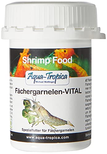 Aqua-Tropica Fächergarnelen-VITAL - Hauptfutter für alle Fächergarnelen Arten I Feinstes Staubfutter neu gedacht I Fächergarnelen Futter I 40g Aqua-Tropica Fächergarnelen-VITAL - Hauptfutter für alle Fächergarnelen Arten I Feinstes Staubfutter neu gedacht I Fächergarnelen Futter I 40g von Aqua-Tropica
