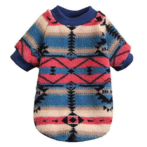 Yirepny Warmer Hundemantel, warmer Pullover, niedlich, für Welpen, Katzen, Strickwaren, Kleidung, Mäntel, Tops, mehrfarbig, Größe XS Yirepny Warmer Hundemantel, warmer Pullover, niedlich, für Welpen, Katzen, Strickwaren, Kleidung, Mäntel, Tops, mehrfarbig, Größe XS von Yirepny