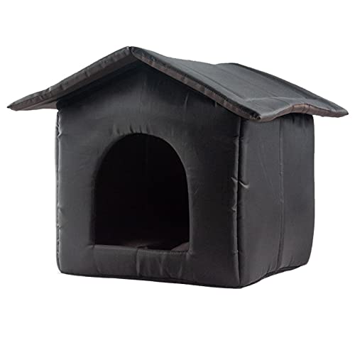 Yirepny Wasserdichtes Katzenhaus Hundehaus Haustier Outdoor Katzenhaus Wetterfestes Katzenhauszelt Faltbares Katzenhaus Haustierunterstand Schwarz M Yirepny Wasserdichtes Katzenhaus Hundehaus Haustier Outdoor Katzenhaus Wetterfestes Katzenhauszelt Faltbares Katzenhaus Haustierunterstand Schwarz M von Yirepny