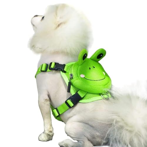 Yissone Hunderucksack mit D-Ring Haustier Welpen verstellbare Satteltasche Selbsttragetasche für Welpen kleine und mittelgroße Hunde von Yissone