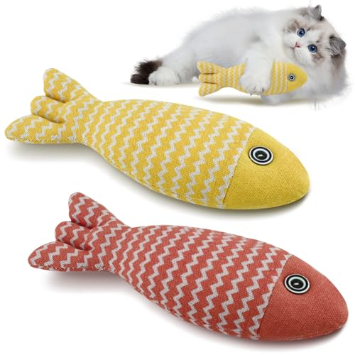 Yitexin 2 Stück Katzenminze-Spielzeug für Katzen, interaktives Kätzchen-Zahnspielzeug für Indoor-Katzen, Wurfkissen, gefülltes Katzen-Kicker-Spielzeug, selbstspielende Katzenminze, Spielzeug für Yitexin 2 Stück Katzenminze-Spielzeug für Katzen, interaktives Kätzchen-Zahnspielzeug für Indoor-Katzen, Wurfkissen, gefülltes Katzen-Kicker-Spielzeug, selbstspielende Katzenminze, Spielzeug für von Yitexin