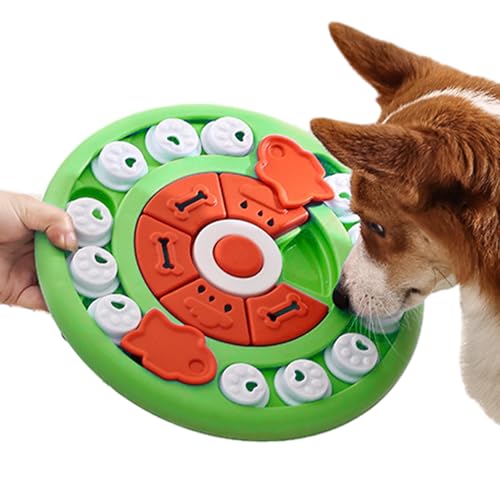 Langsames Futterspielzeug für Hunde – Slow Feeder Puzzle Leckerli-Spielzeug | Lebensmittelqualität Feeder Spielzeug für Zuhause Käfig, tragbares Lebensmittelspielzeug zur Vermeidung von Überfressen, von Yiurse