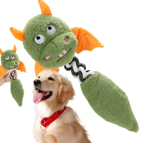 Yiurse Quietschendes Spielzeug für Haustiere, Plüsch-Kauspielzeug für Hunde,Niedliche und einzigartige Hunde-Stoffspielzeuge - Beißspielzeug für Hunde mit integrierten Quietschern für kleine, von Yiurse