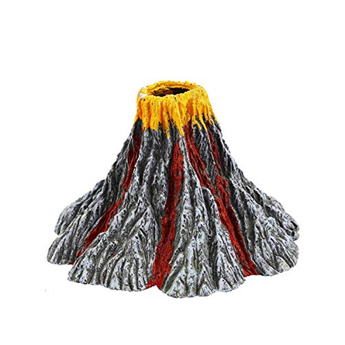 Aquarium Simulation Vulkan, Aquarium Vulkan Dekoration, Air Stone Bubbler Aquarium Dekorationen, Vulkangestein, Air Stone Bubbler Volcano Ornament Aquarium Simulation Vulkan, Aquarium Vulkan Dekoration, Air Stone Bubbler Aquarium Dekorationen, Vulkangestein, Air Stone Bubbler Volcano Ornament von Yiwong