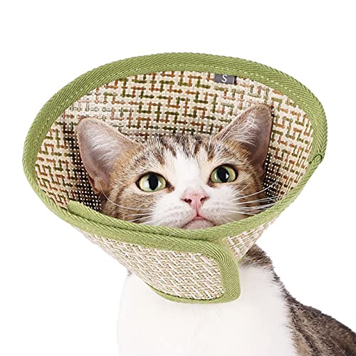 Yiwong Katzenhundezapfen, Halskrause für Haustiere Schutzkragen Kegel Krägen aus Kunststoff, Leichtgewicht Schutzkragen für Welpen, Kleine Hunde und Katzen Yiwong Katzenhundezapfen, Halskrause für Haustiere Schutzkragen Kegel Krägen aus Kunststoff, Leichtgewicht Schutzkragen für Welpen, Kleine Hunde und Katzen von Yiwong