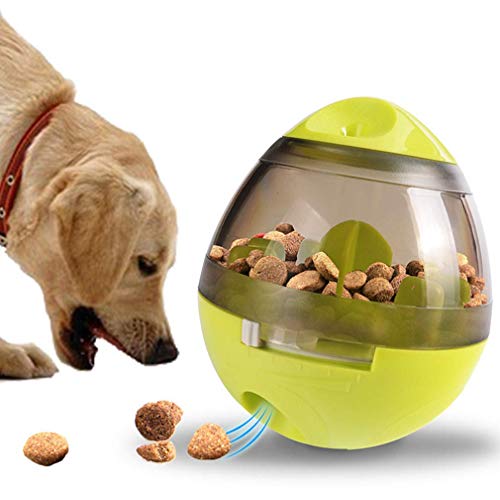 Yiyida Futterball für Hunde, IQ Leckerli-Ball, Beißspielzeug Kauen und Lebensmittelbecher, lustige und interaktive Leckereien, Futter-Training, Dosierball für Hunde und Katzen, beste Alternative zum von Yiyida