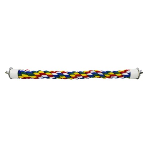 Yjcnelcr Vogel-Bungee-Seil, Sitzstange für Papageien, Kletterspielzeug, Käfigzubehör für kleine und Vögel, 4 Größen, einfach zu installieren Yjcnelcr Vogel-Bungee-Seil, Sitzstange für Papageien, Kletterspielzeug, Käfigzubehör für kleine und Vögel, 4 Größen, einfach zu installieren von Yjcnelcr