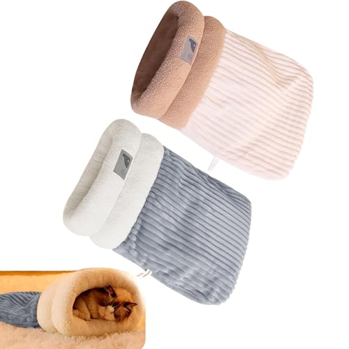 Katzenschlafsack - 1/2/3 Stück Warmer Winterschlafsack Für Katzen | Katzenschlafsack Für Hauskatzen | Waschbare Decke Aus Ultraweichem Baumwollstoff Für Katzen Und Hunde | Haustier Schlafsack Katzenschlafsack - 1/2/3 Stück Warmer Winterschlafsack Für Katzen | Katzenschlafsack Für Hauskatzen | Waschbare Decke Aus Ultraweichem Baumwollstoff Für Katzen Und Hunde | Haustier Schlafsack von Ylnailky