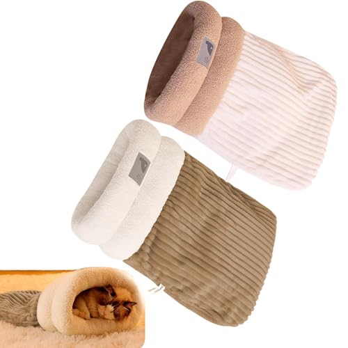 Katzenschlafsack - 1/2/3 Stück Warmer Winterschlafsack Für Katzen | Katzenschlafsack Für Hauskatzen | Waschbare Decke Aus Ultraweichem Baumwollstoff Für Katzen Und Hunde | Haustier Schlafsack Katzenschlafsack - 1/2/3 Stück Warmer Winterschlafsack Für Katzen | Katzenschlafsack Für Hauskatzen | Waschbare Decke Aus Ultraweichem Baumwollstoff Für Katzen Und Hunde | Haustier Schlafsack von Ylnailky