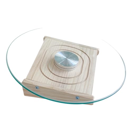 Ylnailky Hamster-Untertasse, leises Laufrad, Käfigspielzeug, Häuser und Lebensräume mit Metalllagern, Laufspinner für Rennmäuse Ylnailky Hamster-Untertasse, leises Laufrad, Käfigspielzeug, Häuser und Lebensräume mit Metalllagern, Laufspinner für Rennmäuse von Ylnailky