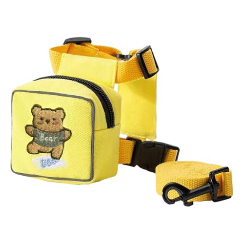 Ylnailky Hunderucksackgeschirr,Hundesatteltasche | Cartoon Hundegeschirr mit Leinen,Bunte Katzenrucksack-Weste, Haustier-Wandergeschirr, Bär, Kaninchen, Dinosaurier-Muster für Katzen, Welpen, kleine Ylnailky Hunderucksackgeschirr,Hundesatteltasche | Cartoon Hundegeschirr mit Leinen,Bunte Katzenrucksack-Weste, Haustier-Wandergeschirr, Bär, Kaninchen, Dinosaurier-Muster für Katzen, Welpen, kleine von Ylnailky