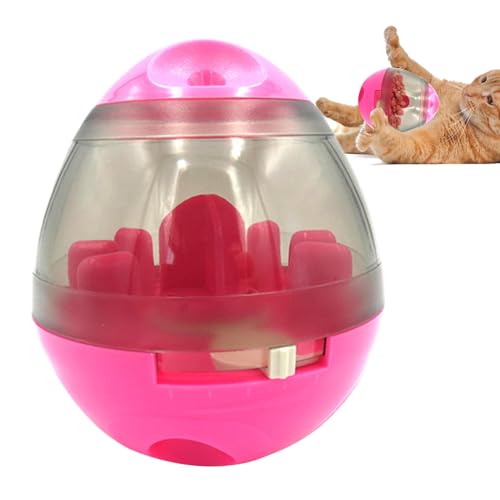 Ylnailky Hundespielzeug Mit Futterautomat | Kognitives Hundespielzeug Mit Belohnungsfunktion | Futterball Zur Gehirnförderung Und Zahnung Für Welpen Drinnen Draußen Langsames Füttern Spielen Training von Ylnailky