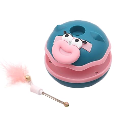 Ylnailky Katzenangel,Cartoonball Interaktives Katzenspielzeug - Aktivitätsspielzeug Zur Bewegung Und Intelligenzförderung, Trainingszubehör Für Alle Katzenrassen Ylnailky Katzenangel,Cartoonball Interaktives Katzenspielzeug - Aktivitätsspielzeug Zur Bewegung Und Intelligenzförderung, Trainingszubehör Für Alle Katzenrassen von Ylnailky
