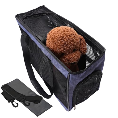 Ylnailky Transporttaschen Für Kleine Hunde - Tiertrage Reisesicherheit Tragetasche - Atmungsaktive Haustiertrage Bequeme Tragetasche Für Urlaub Camping Roadtrip Ausflug Outdoor Ylnailky Transporttaschen Für Kleine Hunde - Tiertrage Reisesicherheit Tragetasche - Atmungsaktive Haustiertrage Bequeme Tragetasche Für Urlaub Camping Roadtrip Ausflug Outdoor von Ylnailky