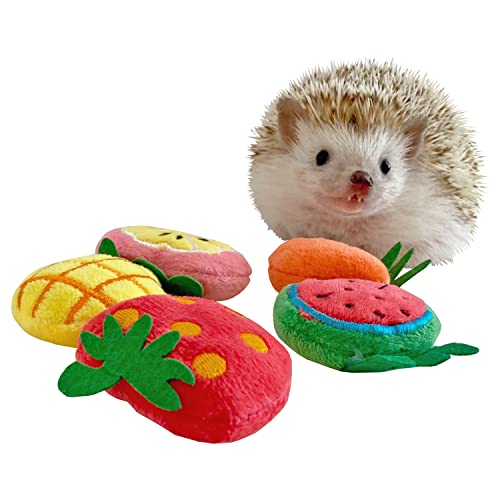 Handgefertigtes Spielzeug für kleine Tiere, Obst für Igel, Meerschweinchen, Hamster, kleines Haustierspielzeug, Geschenk, Fotoshooting, Käfigzubehör von Ymid Select