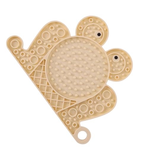 Hund Licking Matte, Hund Lick Pad,Saugnäpfe Feeder Hunde Lick Bowl Matte Form - Nicht-Schlupf-Platte, Tablett, interaktive, leckbare langsame Feeder-Beruhigung, Haustierreisen, mentale Stimulation von Ynnhik