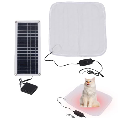 PET Solar Heating Pad - Angetriebene thermische Stütze, kompakte gemütliche Passform | Leichte sanfte Wärme, Mehrzweck -Tierruhe, effiziente Wärmeaufbewahrung, tragbare sichere Befestigung, ideal für PET Solar Heating Pad - Angetriebene thermische Stütze, kompakte gemütliche Passform | Leichte sanfte Wärme, Mehrzweck -Tierruhe, effiziente Wärmeaufbewahrung, tragbare sichere Befestigung, ideal für von Ynnhik