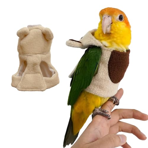 Papageienkleidung für Vögel,Papageienkleidung | Süßes Vogelkostüm mit bärenförmigem Vogeltuch | Warmer Papageienumhang, Mehrzweck-Vogelkleidung, Papageien-Cosplay-Requisite für Grünwangensittiche, Nym Papageienkleidung für Vögel,Papageienkleidung | Süßes Vogelkostüm mit bärenförmigem Vogeltuch | Warmer Papageienumhang, Mehrzweck-Vogelkleidung, Papageien-Cosplay-Requisite für Grünwangensittiche, Nym von Ynnhik