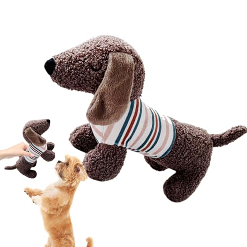 Quietschendes Hundespielzeug, luxuriöses quietschendes Hundespielzeug, niedliches Hundespielzeug, Hundetrainingsspielzeug, Dackel Quietschendes Hundespielzeug, luxuriöses quietschendes Hundespielzeug, niedliches Hundespielzeug, Hundetrainingsspielzeug, Dackel von Ynnhik