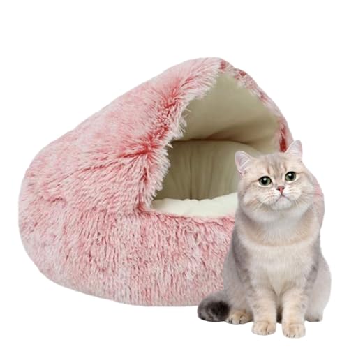 Rundes Hundebett | Weiches rundes Schlafhaus für Katzen – Haustierbedarf, Nestbett für Katzen, Hunde, Kätzchen, Welpen für Zuhause, Garage, Flur, Hinterhof Rundes Hundebett | Weiches rundes Schlafhaus für Katzen – Haustierbedarf, Nestbett für Katzen, Hunde, Kätzchen, Welpen für Zuhause, Garage, Flur, Hinterhof von Ynnhik