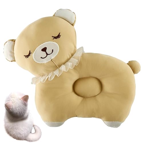 Ynnhik Hunde-Nackenkissen, kleines Hundekissen mit Cartoon-Tier-Design, Katzen-Beruhigungsprodukte, süßes Plüschkissen für Haustiere, Katzen-Nackenkissen, atmungsaktiv, für Haustiere Ynnhik Hunde-Nackenkissen, kleines Hundekissen mit Cartoon-Tier-Design, Katzen-Beruhigungsprodukte, süßes Plüschkissen für Haustiere, Katzen-Nackenkissen, atmungsaktiv, für Haustiere von Ynnhik